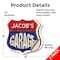 Signmission Jacob's Garage, 4 inch X 4 inch, Vinyl Decal, 2PK SHI-D-2PACK-4-383-JACOB - alternate 5