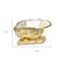 Homeroots 5in Gold Resin Handmade Trinket Tray 713014 - alternate 7