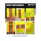 Northmon Safety High Vis Short Sleeve Mesh Safety Vest - ANSI Class 3 - S NM-SV-102-YW-S - alternate 6