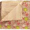 Homeroots 50" X 70" Green and Brown Kantha Cotton Floral Throw Blanket with Embroidery 357577 - alternate 4