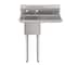 Koolmore 1 Compartment Stainless Steel NSF Commercial Kitchen Prep & Utility Sink with Drainboard SA121610-16R3 - alternate 8