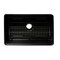 Alfi Brand Black Matte Workstation 30''X20'' Single Bowl Step Rim Fireclay Farm Sink W/ Accessories ABFS3020-BM - alternate 6