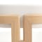 Leisuremod Velo Series Modern Dining Chair in Natrual Wood with White Seat VCNW-51W - alternate 6