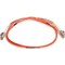 Monoprice Fiber Optic Patch Cord, LC/LC, 1m, Orange 2616 - alternate 1