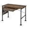 Homeroots 39" Brown and Black Writing Desk 491411 - alternate 5