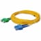 Add-On Addon 3M Asc (Male) To Sc (Male) Yellow Os2 Duplex Riser Fiber Patch ADD-ASC-SC-3M9SMF - alternate 1
