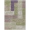 Homeroots 8' X 10' Green Purple And Pink Geometric Washable Indoor Outdoor Area Rug 612415 - alternate 8