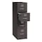 Hirsh 15 in W 4 Drawer Vertical File Cabinet, Medium Tone, Letter 24066 - alternate 5