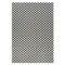 Homeroots 4' X 6' Black and White Geometric Distressed Indoor Outdoor Area Rug 558809 - alternate 1