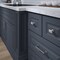 Richelieu Mirabel Collection 1 1/2 in (38 mm) x 15/16 in (24 mm) Brushed Nickel Transitional Cabinet Knob BP79538195 - alternate 8