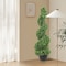 Vevor 3' Artificial Topiary Tree Faux Plant w/ Replaceable Leaves Home Decor SM-M-090 - alternate 7
