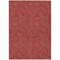 Homeroots 3' X 5' Red And Ivory Geometric Washable Indoor Outdoor Area Rug 602389 - alternate 8