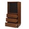 Homeroots 52in Brown And Black Wood Bar Cabinet With Three Drawers 319127 - alternate 6