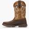 Georgia Boot Carbo-Tec FLX, Waterproof Western Work Boot, 7.5 M, 11 in Height, Brown/Orange GB00671 - alternate 5