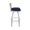 Holland Bar Stool Co Revelle 36in Swivel Extra Tall Bar Stool, Anodized Nickel Finish, Medium Back, Canter Twilight Seat 881 - alternate 7