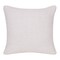 Homeroots 20" X 20" Blue and Off White Braided Cotton Zippered Pillow With Fringe 534301 - alternate 2