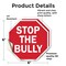 Signmission Stop The Bully, 6 inch X 6 inch, Vinyl Decal, 2PK OC-D-2PACK-6-76 - alternate 2