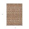 Homeroots 5' X 8' Terra Cotta And Beige Southwestern Washable Indoor Outdoor Area Rug 594197 - alternate 5