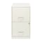 Space Solutions 14.25 in W 2 Drawer Vertical File Cabinet, Pearl White 22614 - alternate 11