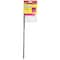 C.H. Hanson Stake Flag, 15 in L, Pink, PVC 15066 - alternate 1