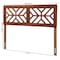 Baxton Studio Kalare Wood Headboard with Geometric Cutout Design, Full 265-14464-ZORO - alternate 4