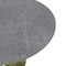 Leisuremod Round 47.24 in W, 29.34 in L, Sintered Stone/Stainless Steel, Grey VT23BG-48GRS - alternate 5