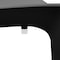 Niche Terrace Plastic Indoor/Outdoor Stacking Chair, for Patio, Cafe, Breakroom, Dining, Black, 4PK 4100BK4PK - alternate 10