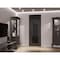 Vdomdoors Aluminum Door Iron 1633 Black Entry Steel Metal Classic Painted 36 x 92 (36 x 80+12)-Right Inswing IRON1633EXD-BLK-W36xH80+12-RH-I - alternate 4