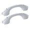 Amerihome 16 in. Repositionable Suction Grab Bar Set  - White 2 Piece Set SGBSET16 - alternate 4