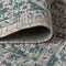Jonathan Y Rozetta Boho Medallion Textured Weave Gray/Teal 5 ft Round Indoor/Outdoor Area Rug SMB102C-5R - alternate 5
