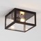 Jonathan Y Grayson 8" 1-Light Farmhouse Industrial Square Iron/Glass Case LED Flush Mount, Oil Rubbed Bronze JYL9553A - alternate 7
