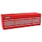 Proto 550 Series Top Chest, 15 Drawer, Red, Steel, 88 in W x 27 in D x 27-1/4 in H J558827B-15RD - alternate 1