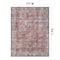 World Rug Gallery Distressed Vintage Bordered Machine Washable Area Rug 7 ft 7 in x 9 ft 6 in Multi 6038MULTI8X10 - alternate 5