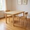 Homeroots 60" Natural Solid Wood Dining Table 548926 - alternate 10