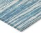 Homeroots 9' X 12' Teal Blue And Ivory Abstract Washable Indoor Outdoor Area Rug 613131 - alternate 5