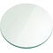 Fab Glass And Mirror 25in Round 1/4in in Thick Tempered Flat Edge Polish Glass Table Top, Clear, Wall Mirror 25RT6THFLTE - alternate 1
