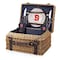 Picnic Time Family Of Brands NCAA Syracuse Orange Champion Picnic Basket for 2, Large Wicker Picnic Set 208-40-138-544-0 - alternate 1