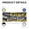 Signmission Free Tire Pressure Check, 48 Inch x 120 Inch, Vinyl Banner B-120-30647 - alternate 4