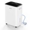 Edendirect 25 pt. 2500 sq. ft. Dehumidifier for Basement in White with Drain Hose, Bucket, with Continuous Run ZRAP12-2602B - alternate 1
