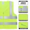 Neiko High-Visibility Safety Vest with Reflective Strips, Neon Yellow, XXX-Large for Safety 53960A - alternate 4
