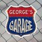 Signmission George's Garage, 6 Inch X 6 Inch, Plastic Sign SHI-P-6-383-GEORGE - alternate 3