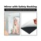 Fab Glass And Mirror Rectangle Frameless Wall Mounted Safety Backing-1in Beveled Edge Mirror for Vanityroom-Bathroom- MRec30x40BE6MM - alternate 5