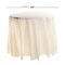 Smarty Had A Party 84 Ivory Round Disposable Plastic Tablecloths 96 Tablecloths, 96PK 823270-IV-CASE - alternate 7