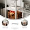 Flash Furniture Woodford Galvanized Under Shelf - Adjustable Lower Shelf for 24in. x 18in. Stainless Steel Tables NH-GU-2418-GG - alternate 4