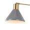 Jonathan Y Max 20.5" Swing Arm 1-Light Modern Midcentury Iron USB Charging Port LED Sconce, Grey/Brass Gold JYL1303C - alternate 8