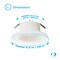 Infibrite 4 In. Retrofit 4000K Cool White LED Recessed Light Kit 9W 750LM, Dimmable, Wet Rated IB-005-4-9W-WH - alternate 4