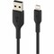 Belkin LIGHTNING BLADE/SYNC CABLE PVC MIF 15CM BLACK CAA001BT0MBK - alternate 1