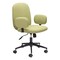 Homeroots Green and Black Adjustable Height Swivel Rolling Office Chair 556769 - alternate 4