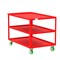 Valley Craft Utility Cart, Steel, 2000 lb Load Capacity, 53 in L, 30 in W F89176RDPY - alternate 1