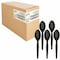 Genuine Joe Heavyweight Spoon  - Black, 1000PK GJO30405 - alternate 1